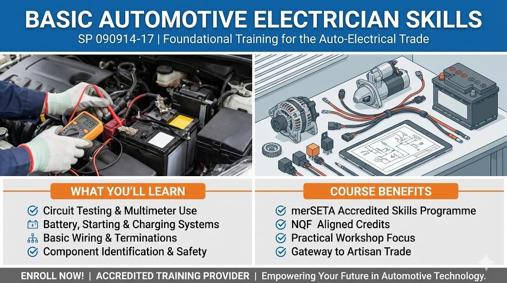 Basic Automotive Electrician Skills SP 090914-17