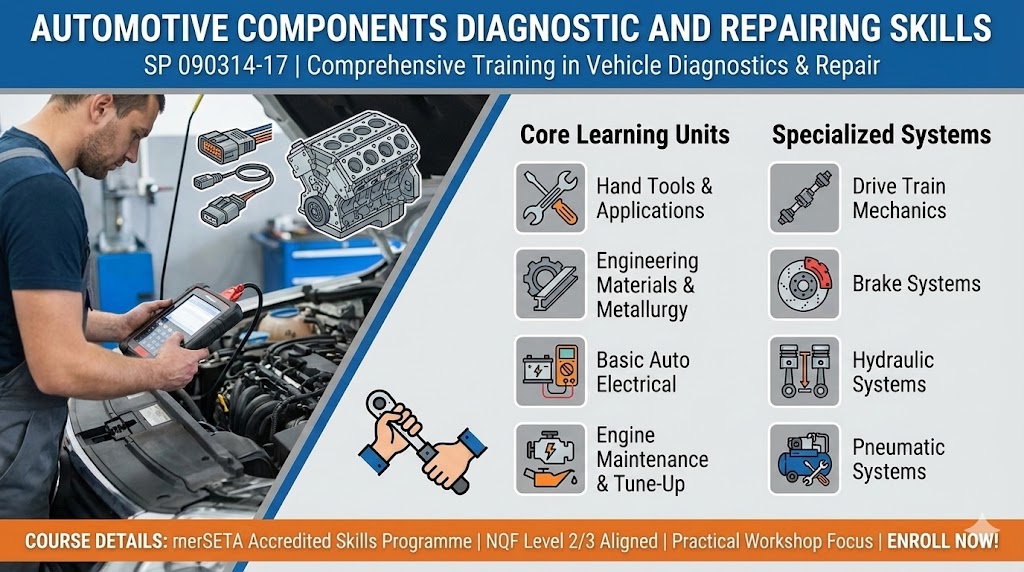Automotive Components Diagnostic and Repairing Skills