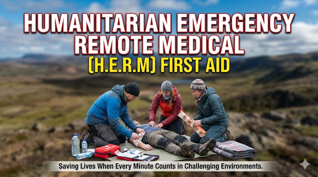 Humanitarian Emergency Remote Medical [H.E.R.M] First Aid